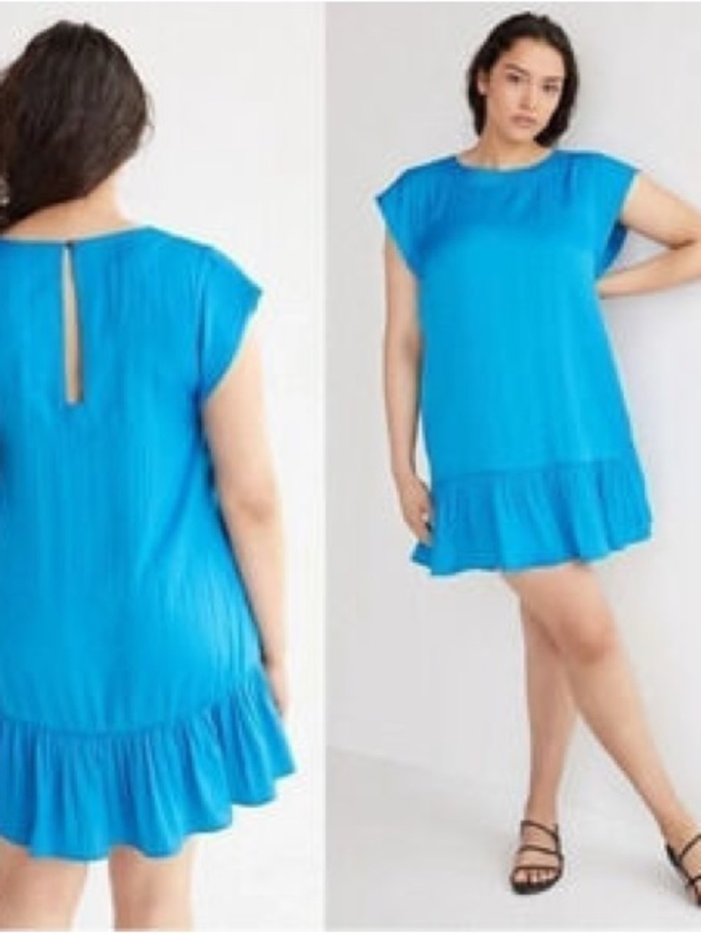 Anthropologie Maeve Flouncy Tunic Dress
